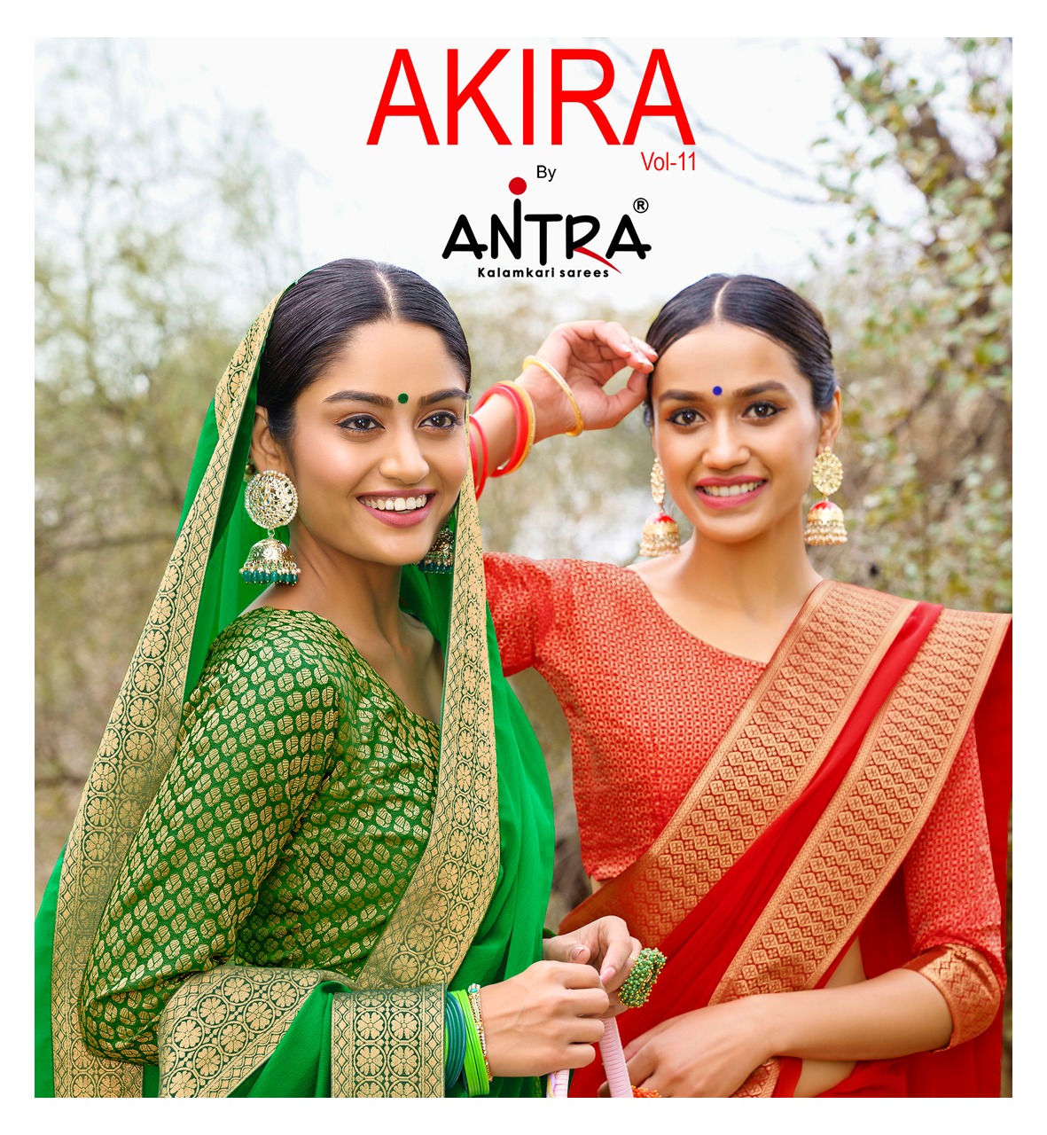 Akira Vol 11 By Antra Softy Chiffon Printed Saree Wholesaler