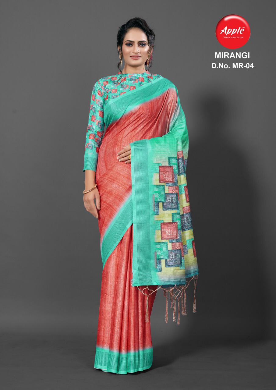 Apple Saree Mirangi Vol 1 Manipuri Silk Digital Print Saree Online Seller