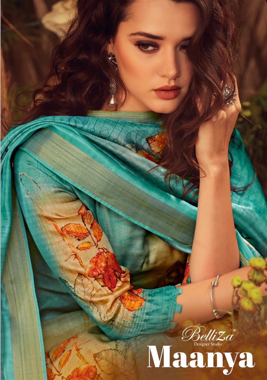 Belliza Designer Studio Maanya Modal Satin Digital Print Salwar Kameez In Surat Market