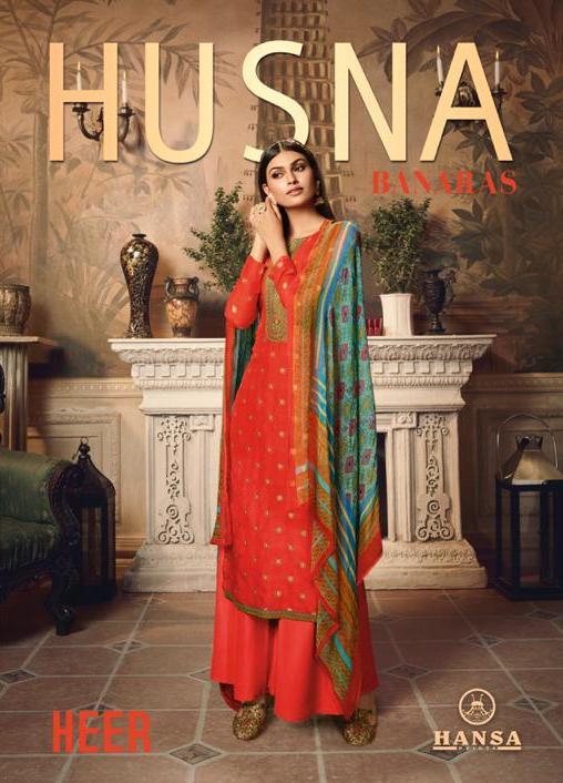 Hansa Present Heer Pure Dola Jecquard Exclusive Salwar Kameez