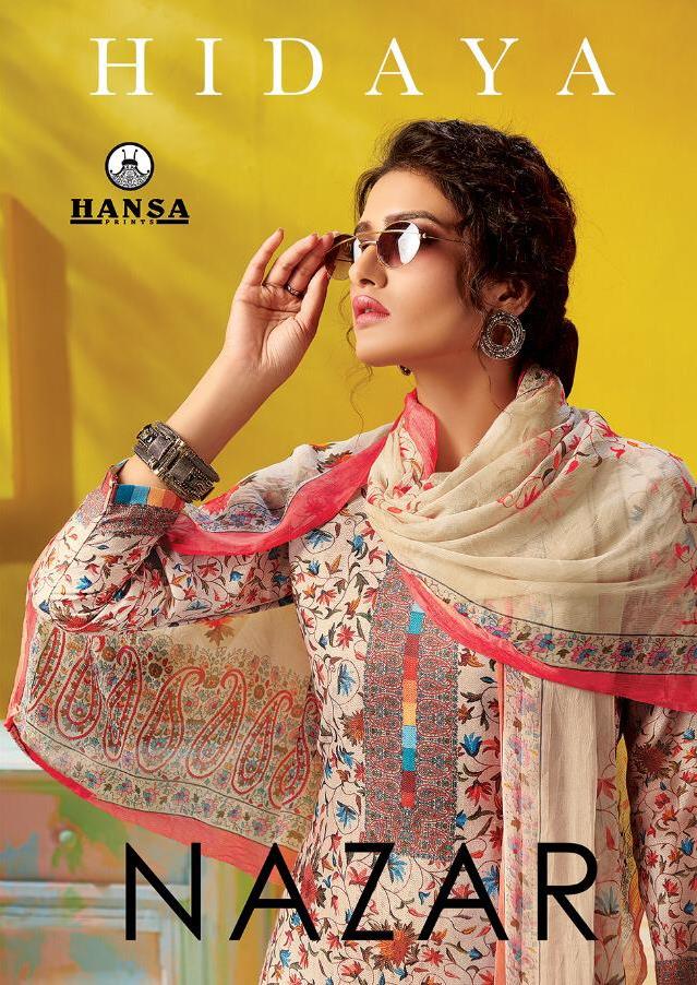 Hansa Presents Hidaya Nazar Pashmina Digital Print Salwar Suits Wholesaler In Gujarat