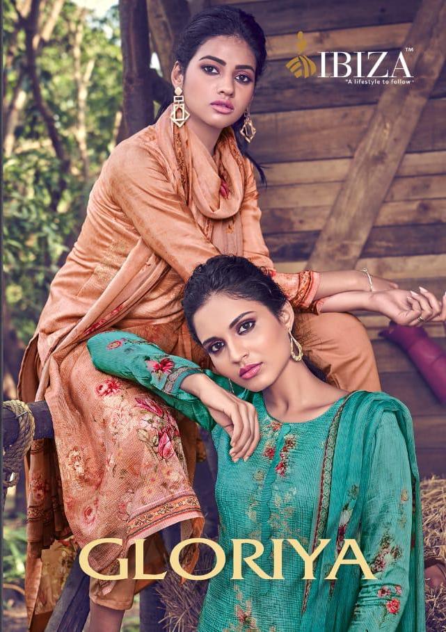 Ibiza Gloriya Upada Silk Ethnic Wear Suit Designs Collection