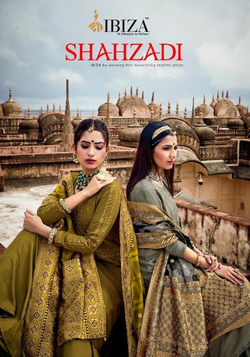 Ibiza Shahzadi Pure Muslin With Fancy Embroidery Exclusive Collections For Salwar Kameez