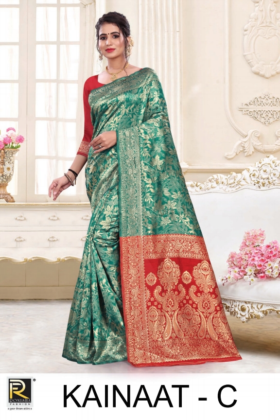 Kainaat By Ranjna Saree Designer Silk Saree At Affordable Price In Suart Market