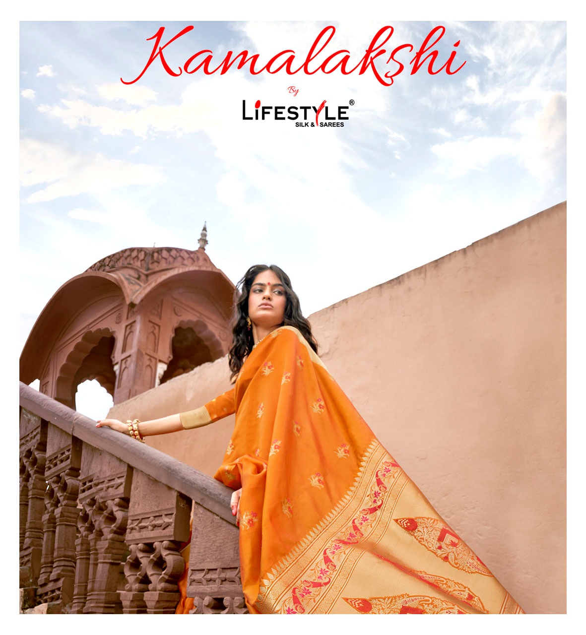 Lifestyle Kamalakshi Vol 1 Lichi Silk With Jari Border Ethnic Wear Saree Online Shopping