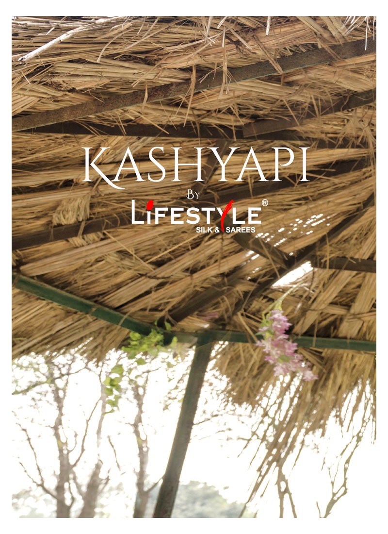 Lifestyle Kashyapi Vol 1 Nylone Silk With Embroidery Latest Ethnic Wear Saree Exporter