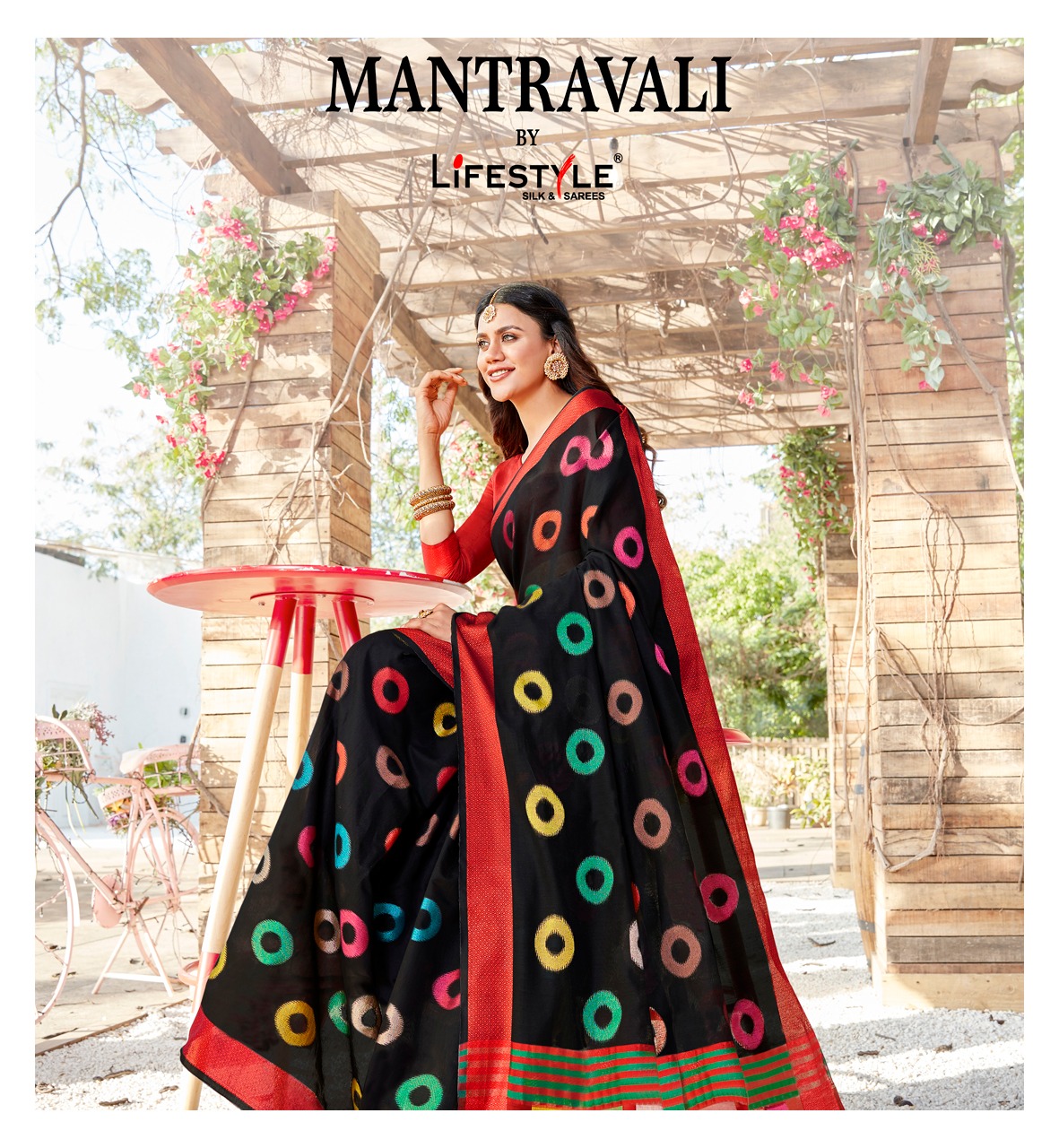 Lifestyle Mantravali Chanderi Silk Traditional Wear Saree Wholesaler