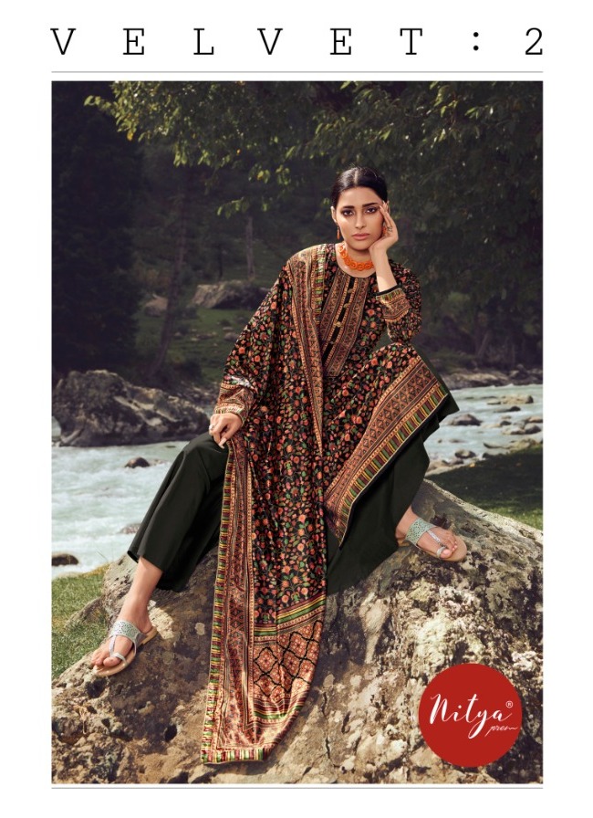 Lt Nitya Velvet Vol 2 Winter Wear Warm Velvet Salwar Kameez