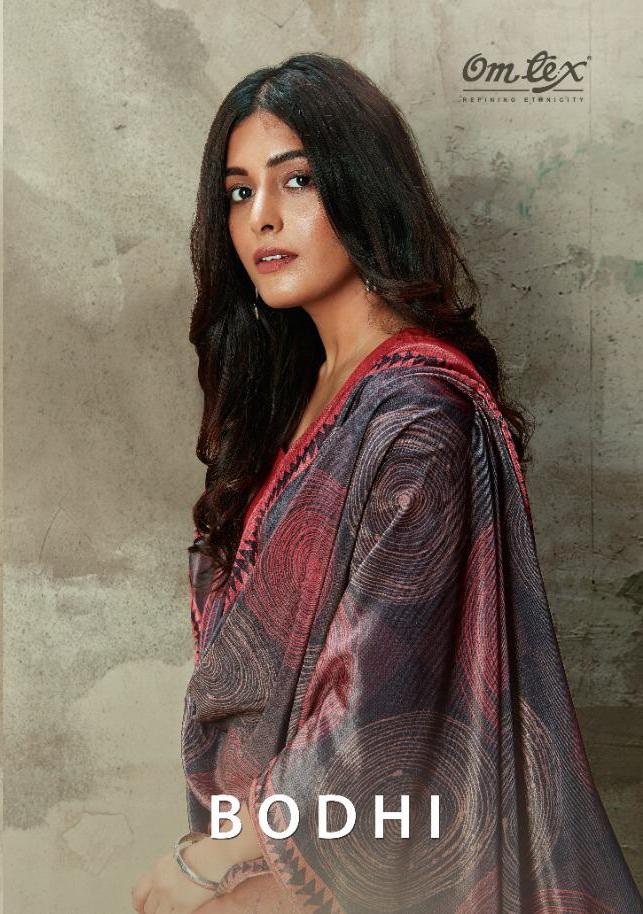 Omtex Launch Bodhi Pashmina Digital Print With Handwork Salwar Kameez