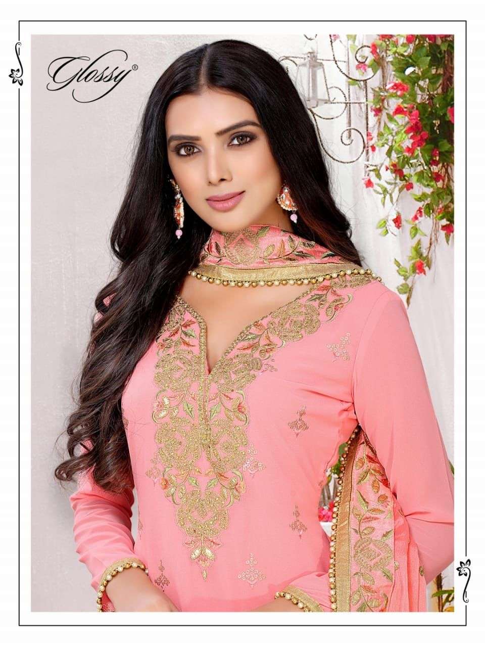 Omtex Present Row Silk With Handwork Exclusive Saalwar Kameez