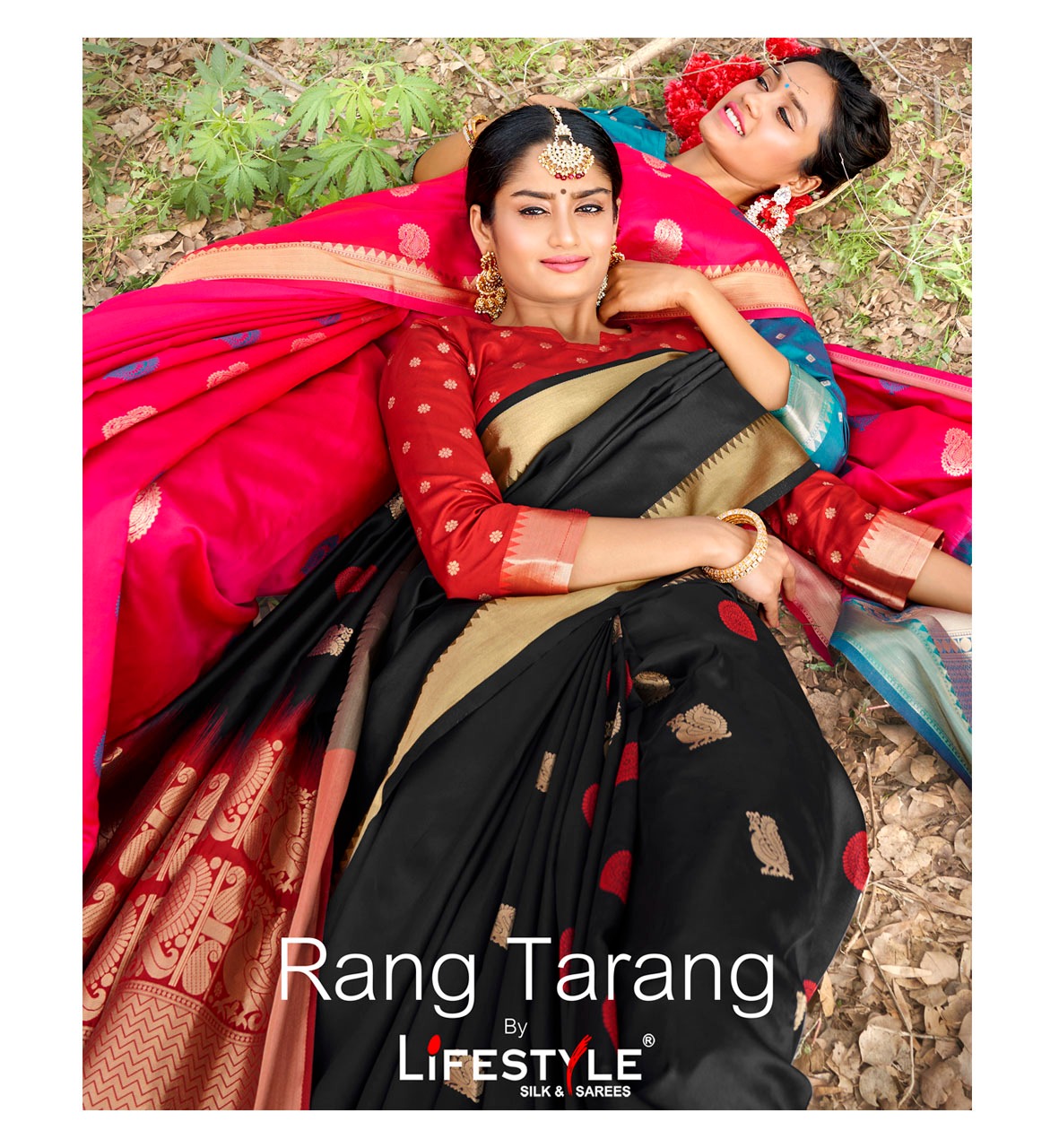 Rang Tarang By Lifestyle Lichi Silk Rich Pallu Stylish Fancy Saree