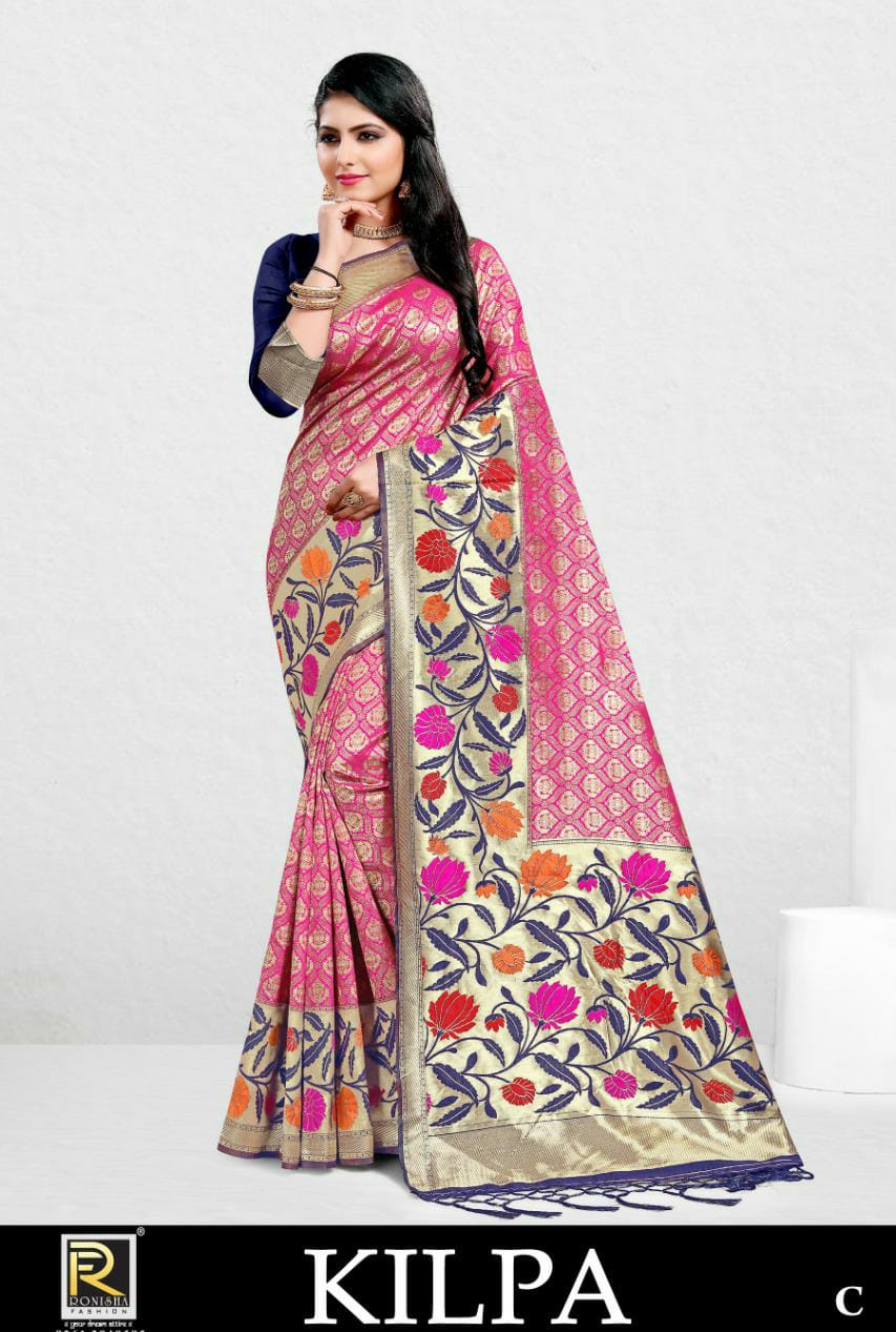 Ranjna Saree Kilpa Premium Silk Exclusive Saree At Affordable Price In India