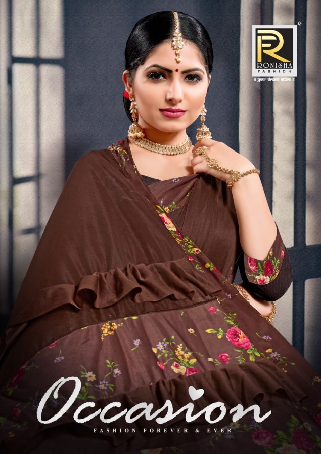 Ranjna Saree Launch Occasion Lycra Designer Party Wear Exclusive Saree Wholesaler