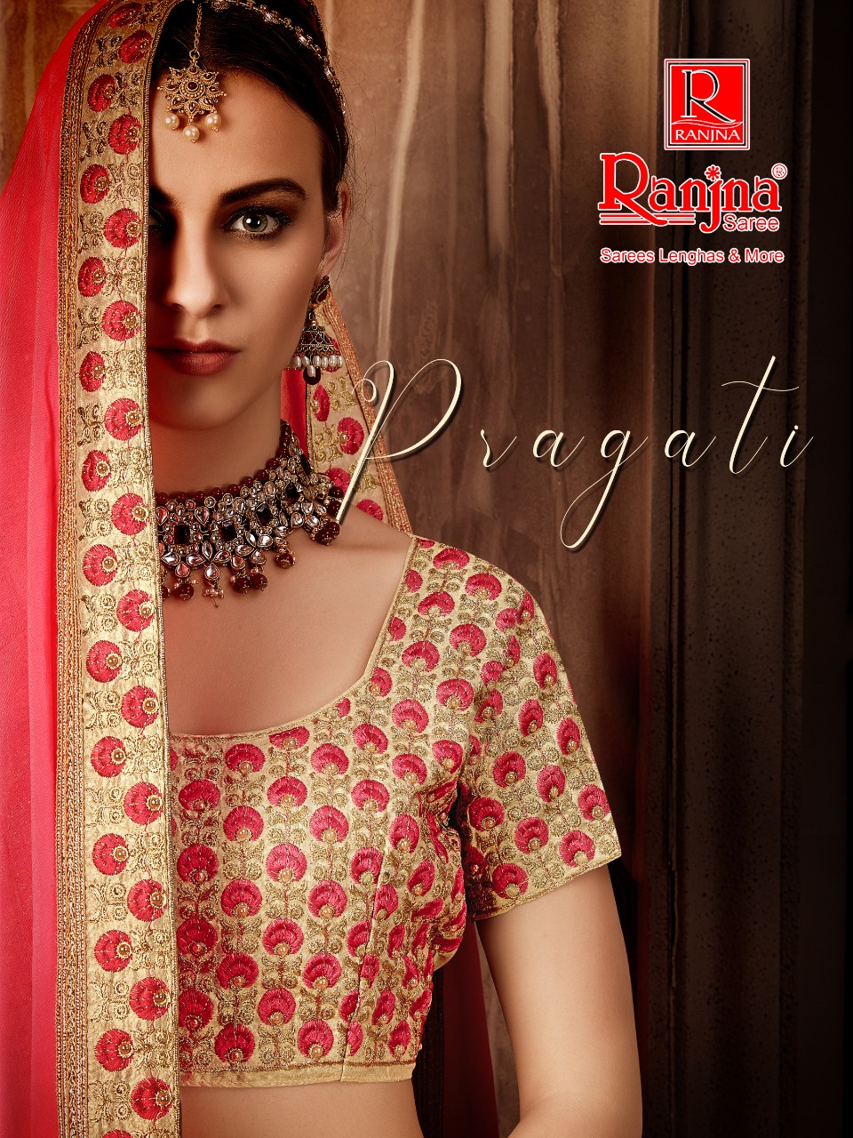 Ranjna Saree Launch Pragati Rangoli Silk Designer Exclusive Style Saree Wholesaler In Surat