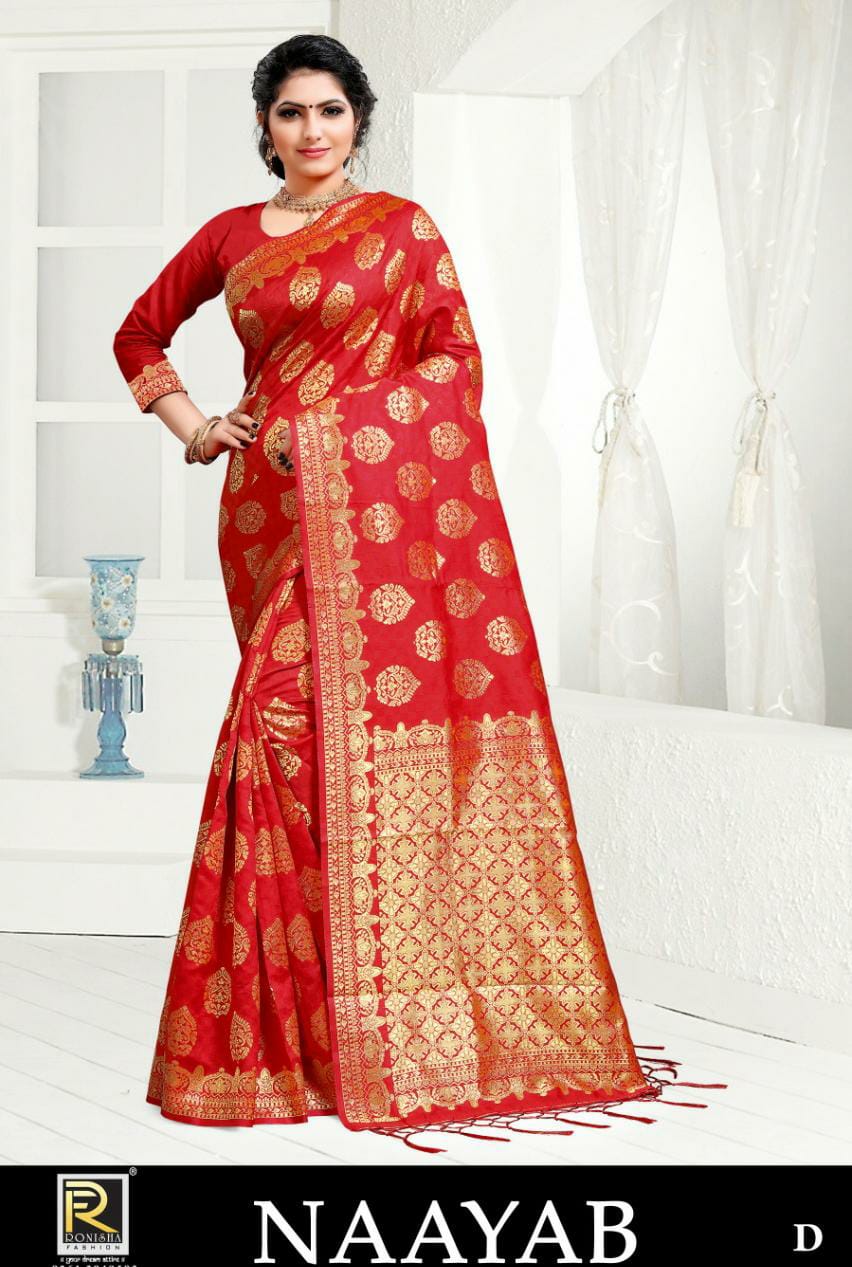 Ranjna Saree Naayab Premium Silk Latest Design Good Looking Saree Catalogs