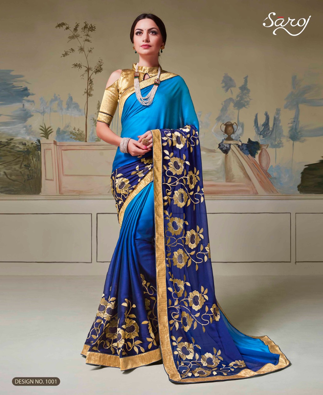 Rashmi By Saroj Rangoli Silk Designer Excellent Saree At Wholesale Price