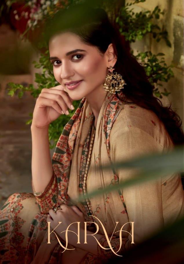 Sahiba Presents Karva Pashmina Digital Print Exclusive Salwar Kameez In Surat Market