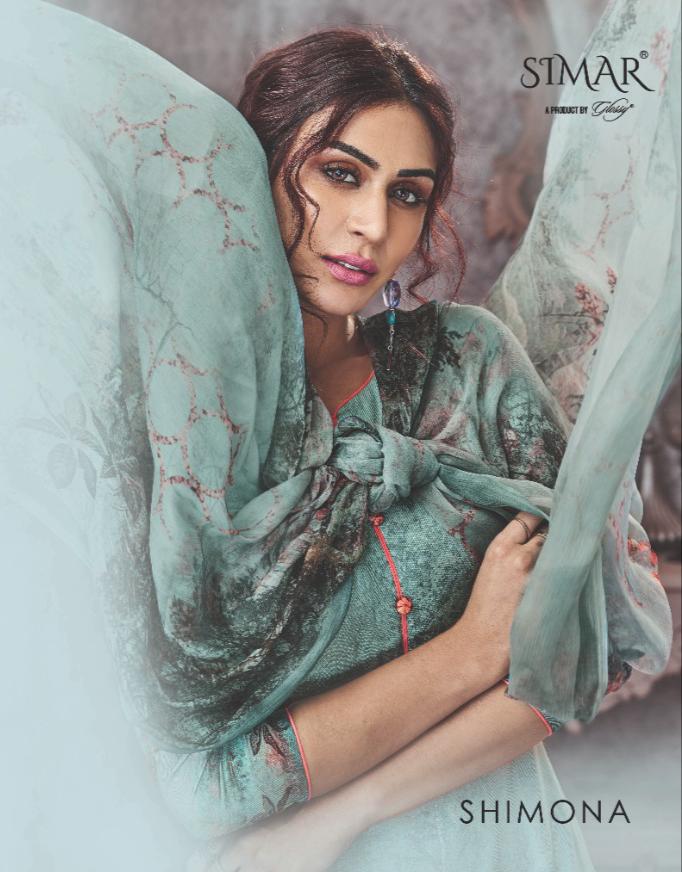 Shimona By Glossy Pashmina Digital Printed Winter Salwar Kameez By Simar