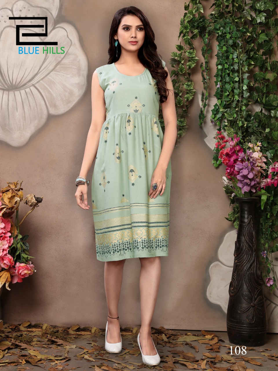 Short Walkway Vol 2 By Blue Hills Rayon Printed Casual Wear Kurti Wholesaler