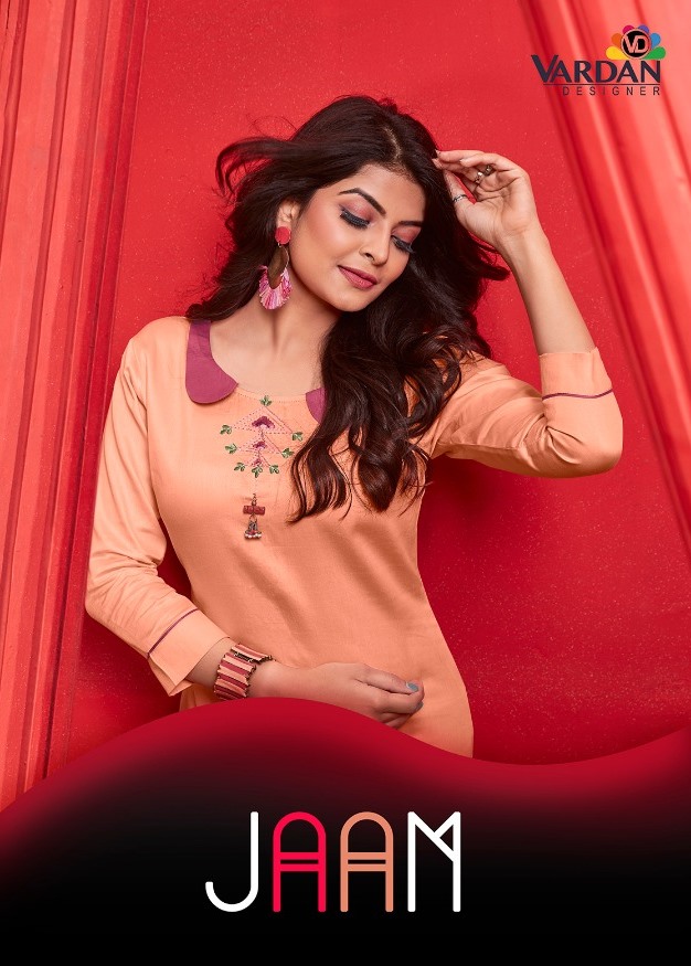 Vardhan Launch Jaam Vol 1 Heavy Smooth Cotton Kurti Online Selller In India