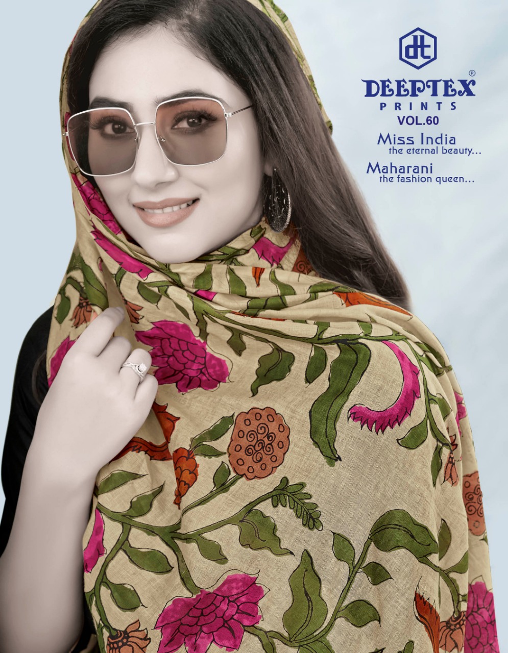 Deeptex Print Miss India Vol 60 Printed Casual Wear Cotton Ladies Suits Exporter