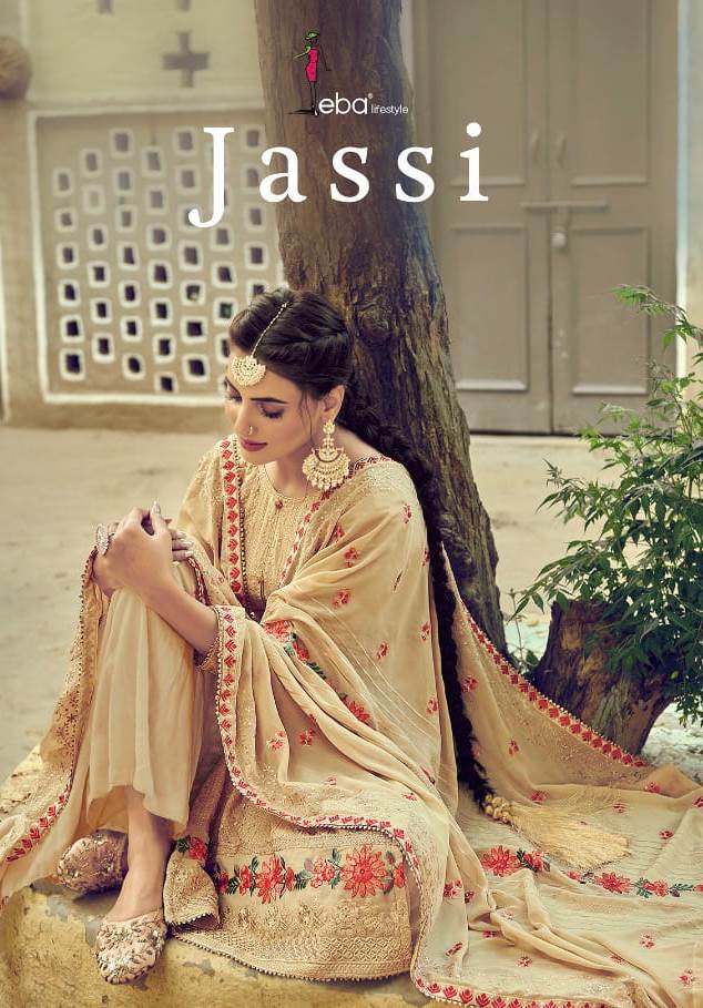 Eba Lifestyle Jassi Georgette With Heavy Embroidery Work Salwar Kameez Supplier