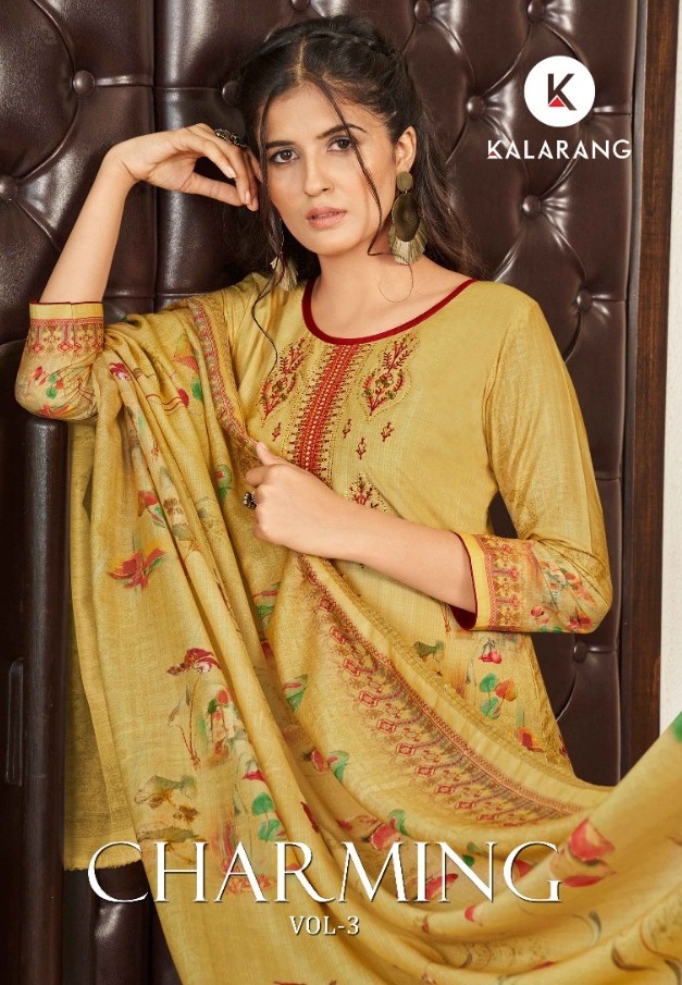 Kalarang Launch Charming Vol 3 Digital Maslin Print Salwar Suit Supplier