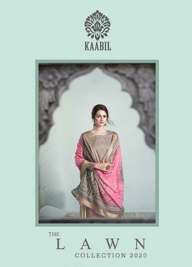 Kesar Karachi Kaabil Pure Lawn Salwar Kameez Collection For 2020