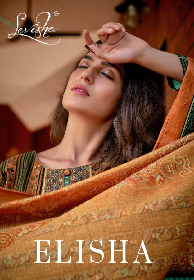 Levisha Launch Elisha Velvet With Digital Print Heavy Designer Salwar Suits Collections