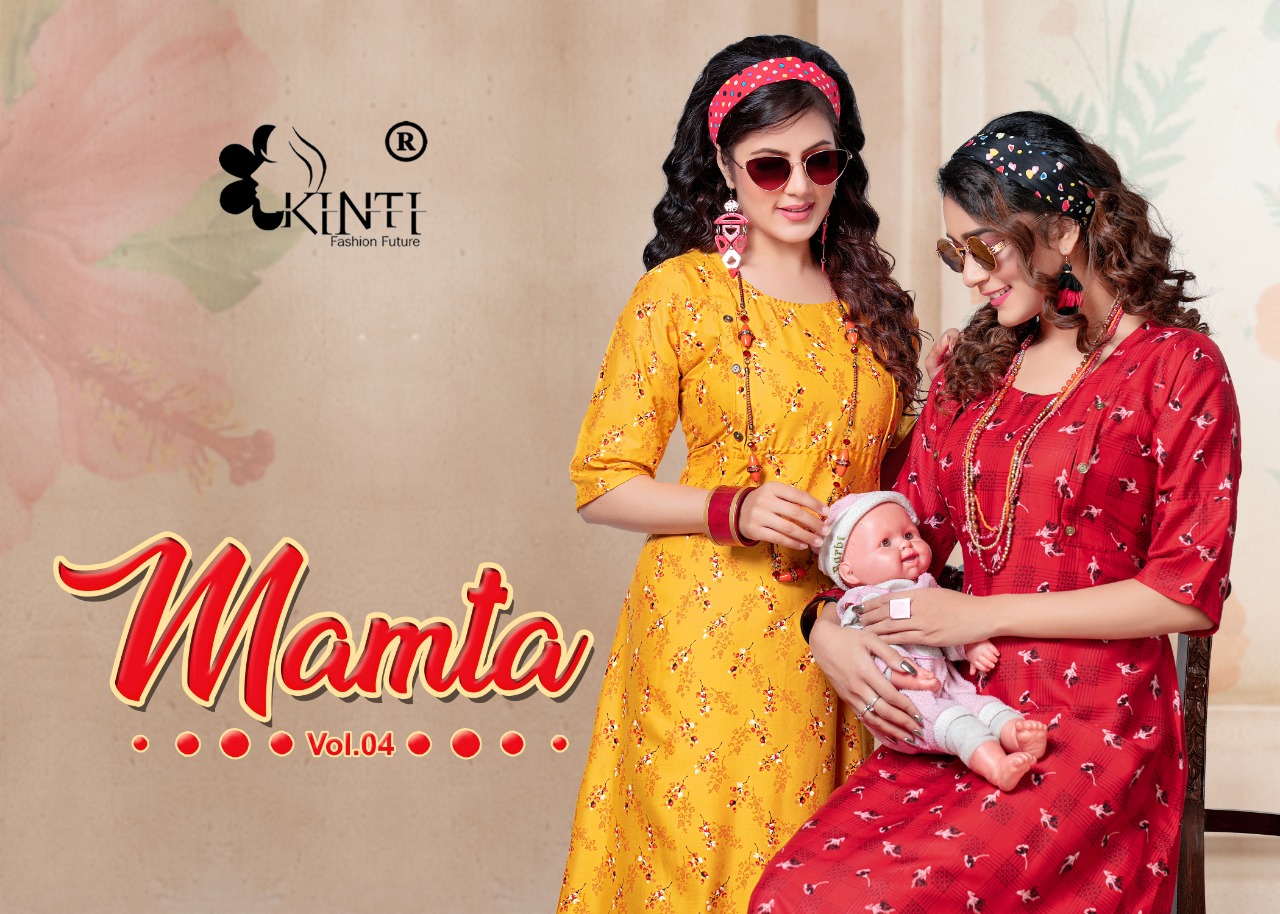 Mamta Vol 4 By Kinti Rayon Print Special Feeding Kurti At Chipest Price In India