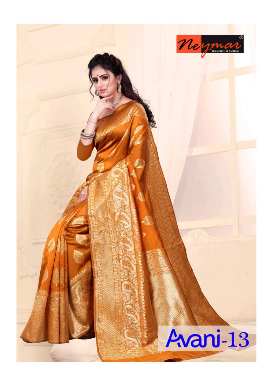 Neymar Design Studio Presenting Avani Vol 13 Fancy Classy Look Saree Exporter