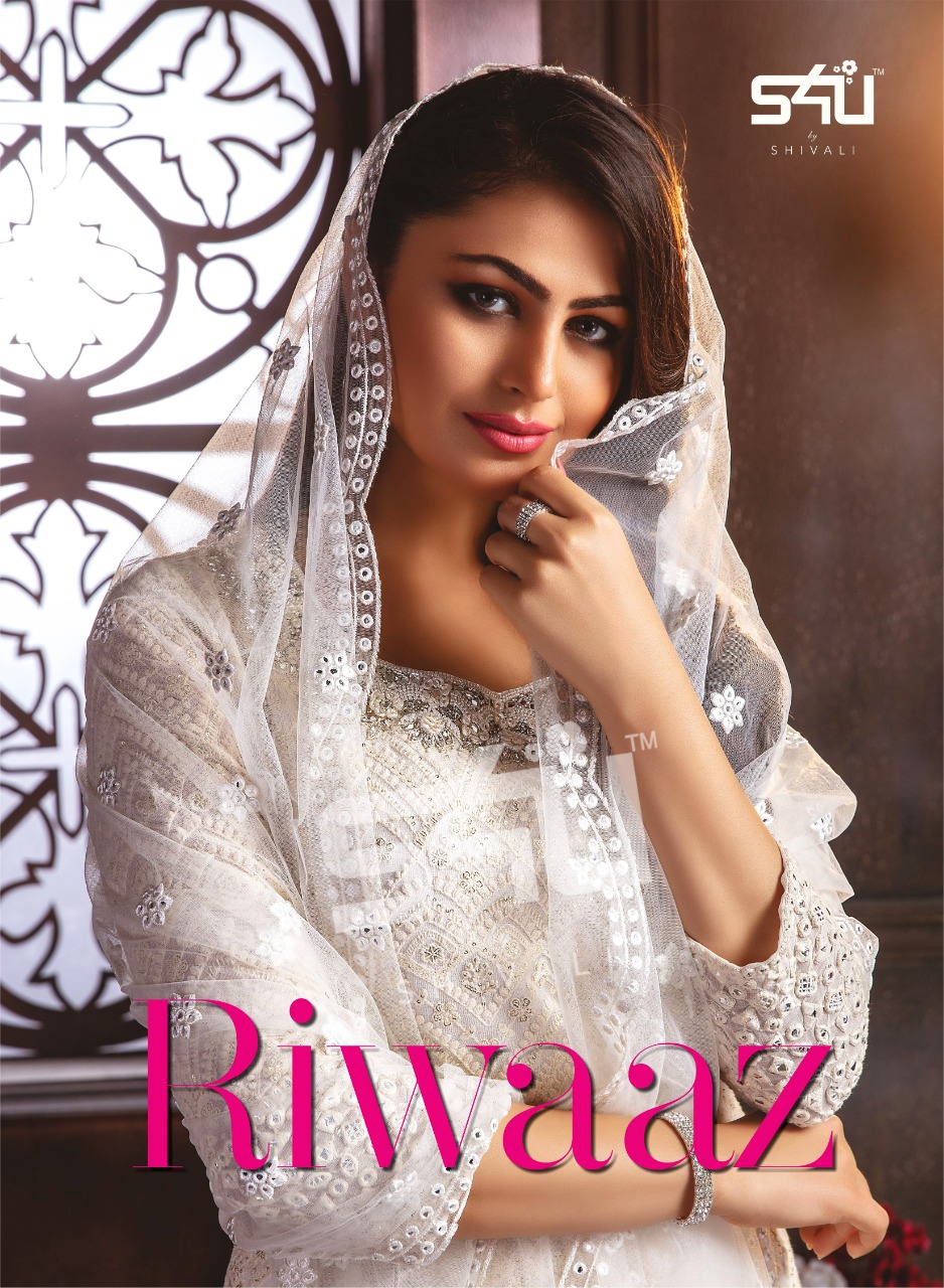 S4u Launch Riwaaz Exclusive Classy Sharara Style Readymade Salwar Kameez Wholesaler