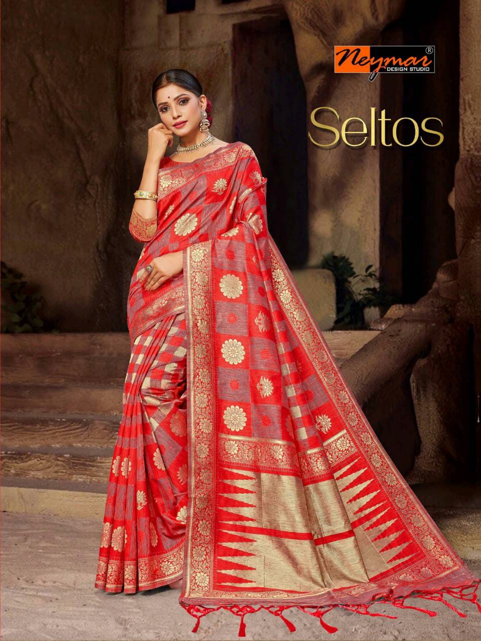 Seltos By Neymar Design Studio Excellent Good Looking Silk Saree Exporter