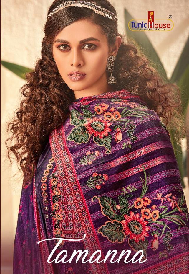 Tamanna By Tunic House Velvet Handwork Winter Wear Suits Wholesaler