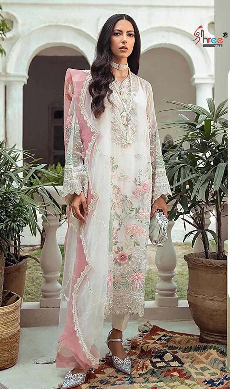 D No S 168 By Shree Fab Georgette Hit Design Pakistani Test Salwar Kameez