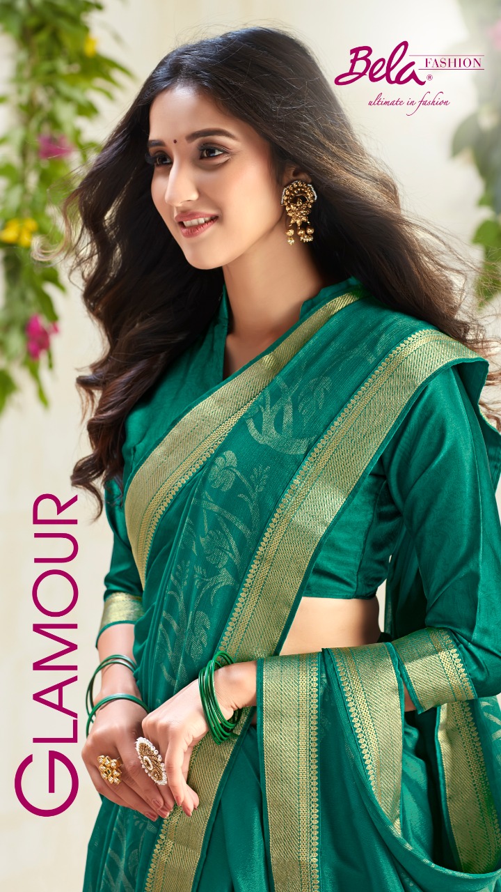 Glamour By Bela Georgette Print Charming Look Exclusive Saree Catalogs Exporter