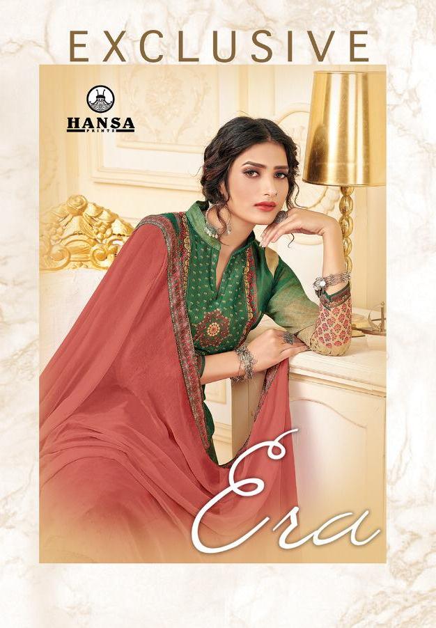 Hansa Exclusive Era Georgette Digital Print Party And Festival Wear Salwar Suits Seller