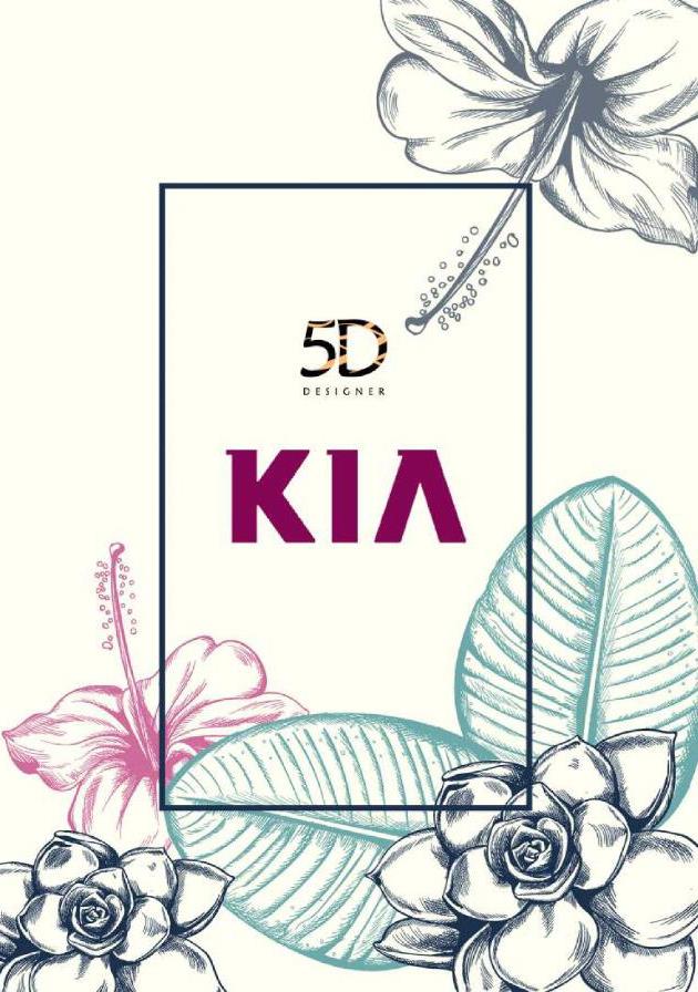 Kia By 5d Designer Pure Chiffon Casual Wear Saree At Lowest Rate