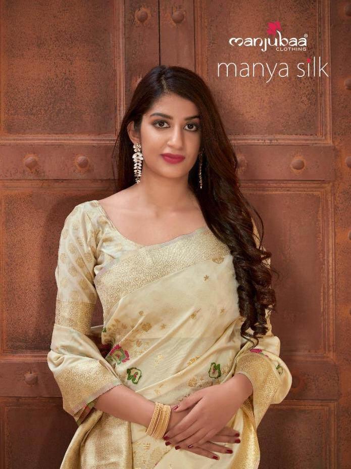 Manjuba Manya Silk 2901-2906 Series Silk Saree Ethnic Collection