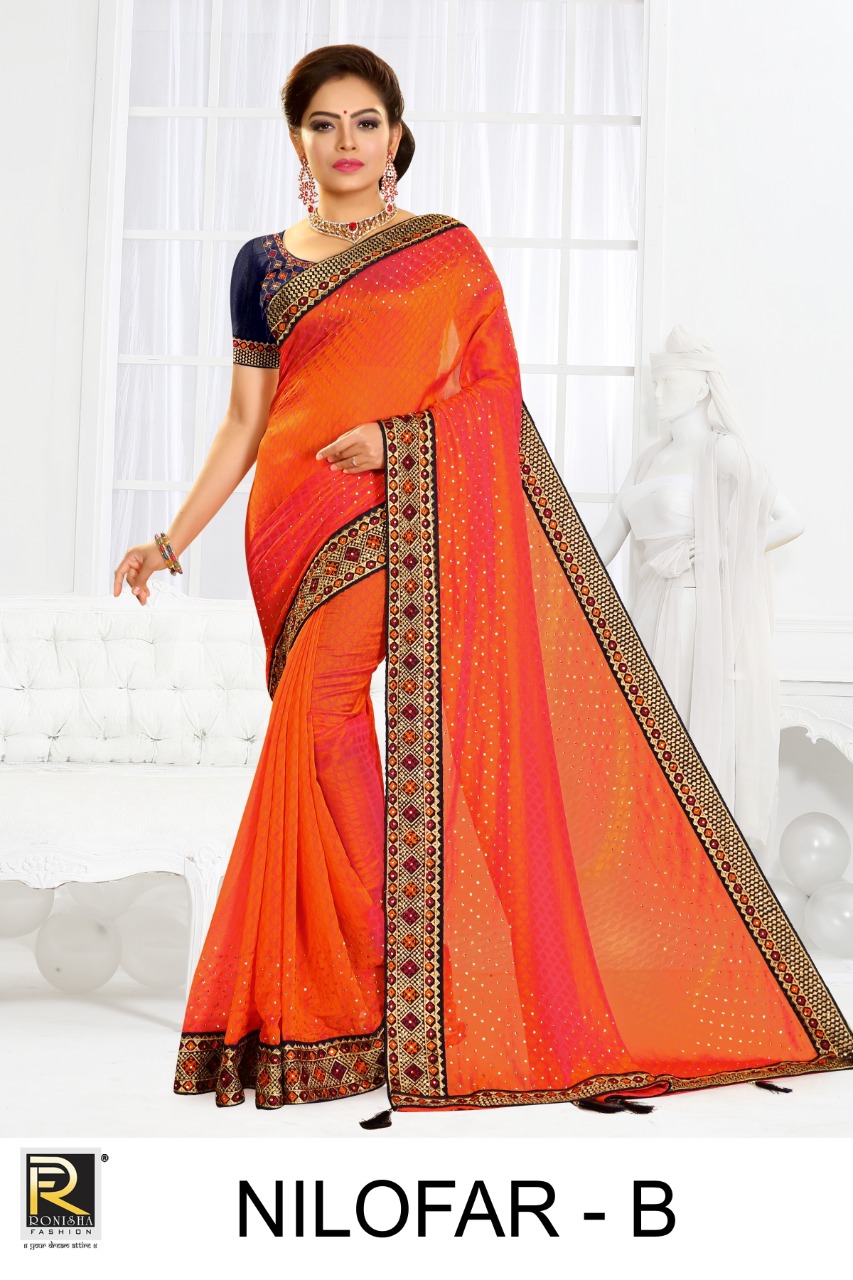 Ranjna Saree Nilofar Diamond Silk Classy Look Designer Saree For Women Clothing Store