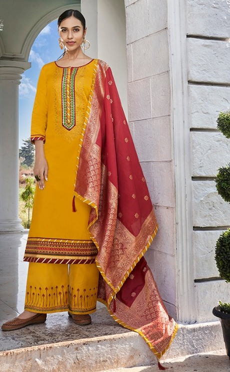 Triple Aaa Launch Kasturi Vol 4 Jam Silk With Work Traditional Look Salwar Kameez In India