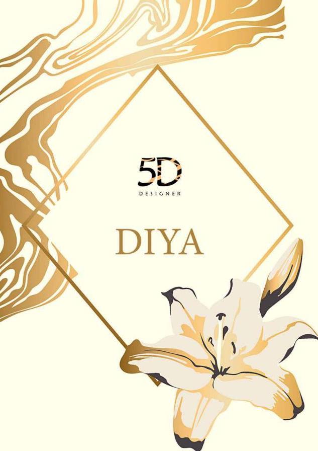 5d Designer Launch Diya Vol 8 Jacquard Exclusive Saree Catalogs Exporter In Surat