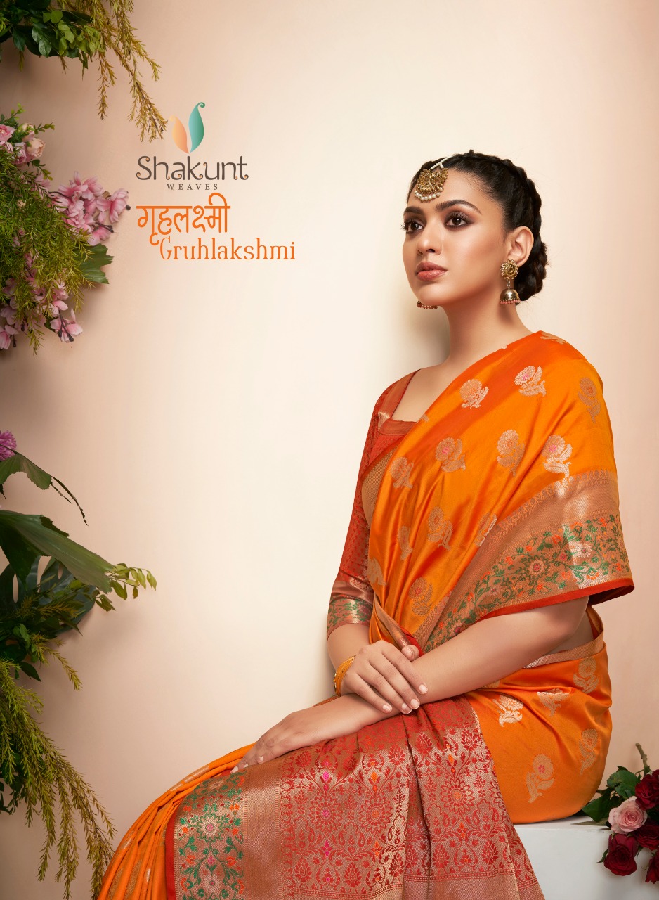 Gruhlakshmi By Shakunt Art Silk Party Wear Latest Designs Of Saree Collection