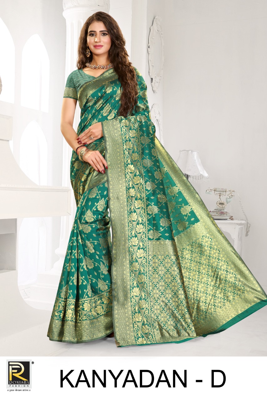 Kanyadan By Ranjna Saree Exclusive Designer Silk Saree Traditional Look