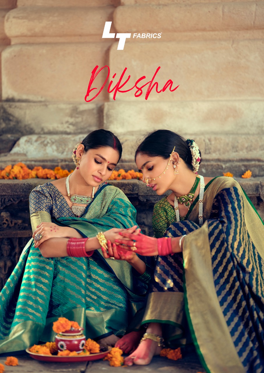 Lt Fashion Launch Diksha Patola Silk Traditional Wear Saree Supplier