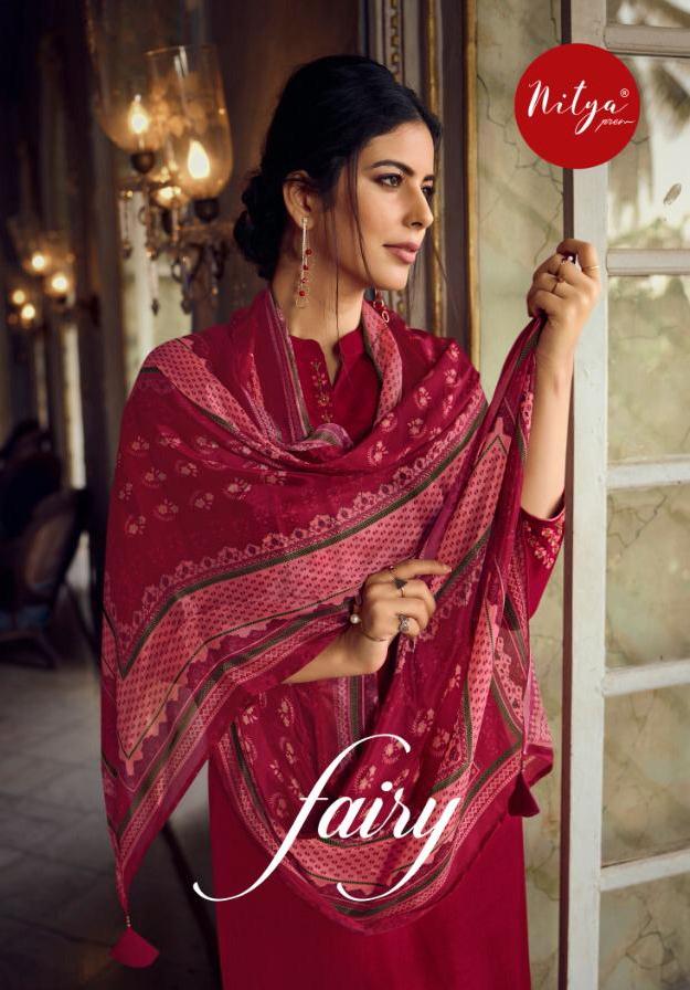 Lt Nitya Launch Fairy Shree Silk Readymade Salwar Suits At Affordable Price