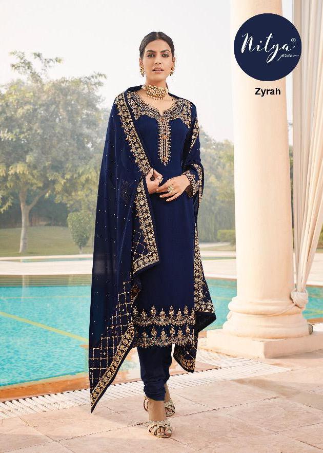 Lt Nitya Launch Zyrah Georgette Designer Traditional And Festival Wear Salwar Suits