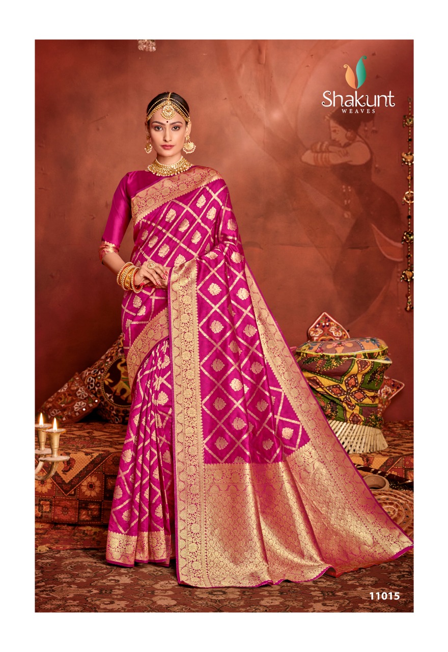 Shakunt Presents Hrishikesh Designer Art Silk Prich Pallu Good Looking Saree Collections