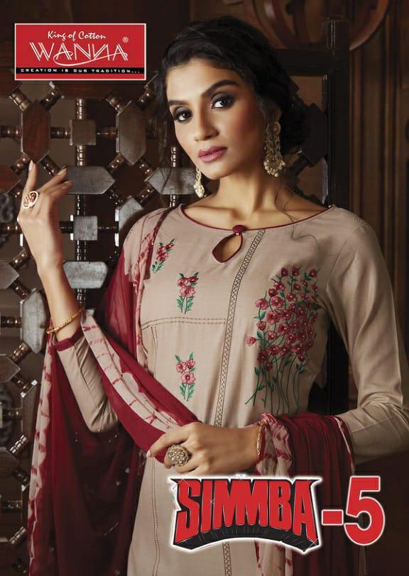 Wanna Launching Simmba Vol 5 Casual Wear Fancy Salwar Suits At Lowest Price