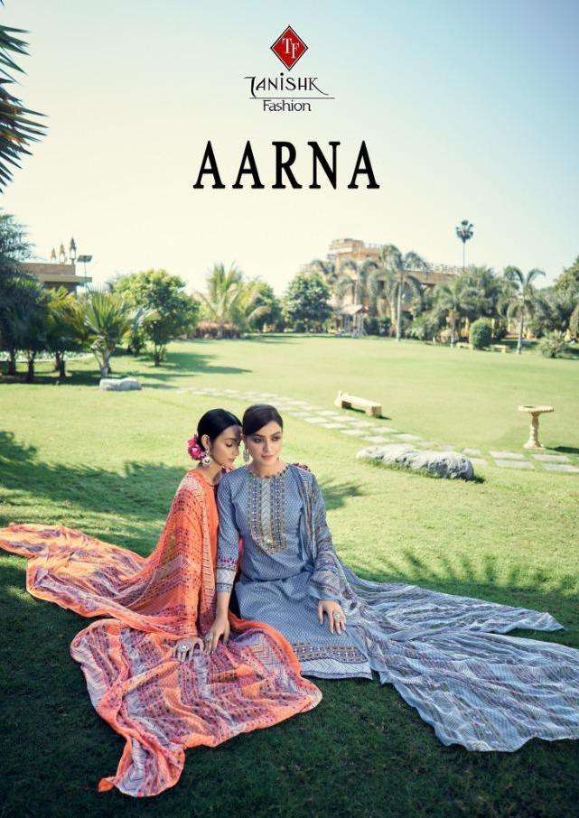 aarna by tanishk pure lawn cambric printed dress materials